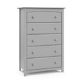White 5 Drawer Nursery Dresser J32292
