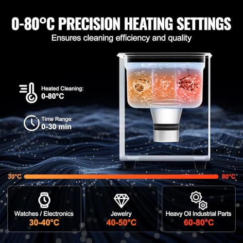 10L Stainless Steel Ultrasonic Cleaning Machine with Digital Timer & Heater N122