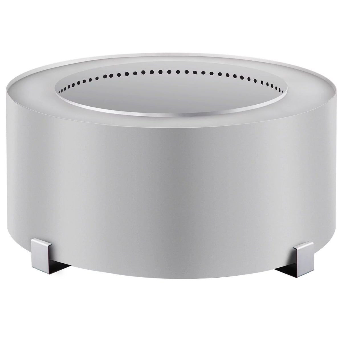 Stainless Steel 27.6 inch Wood Burning Fire Pit Q774421