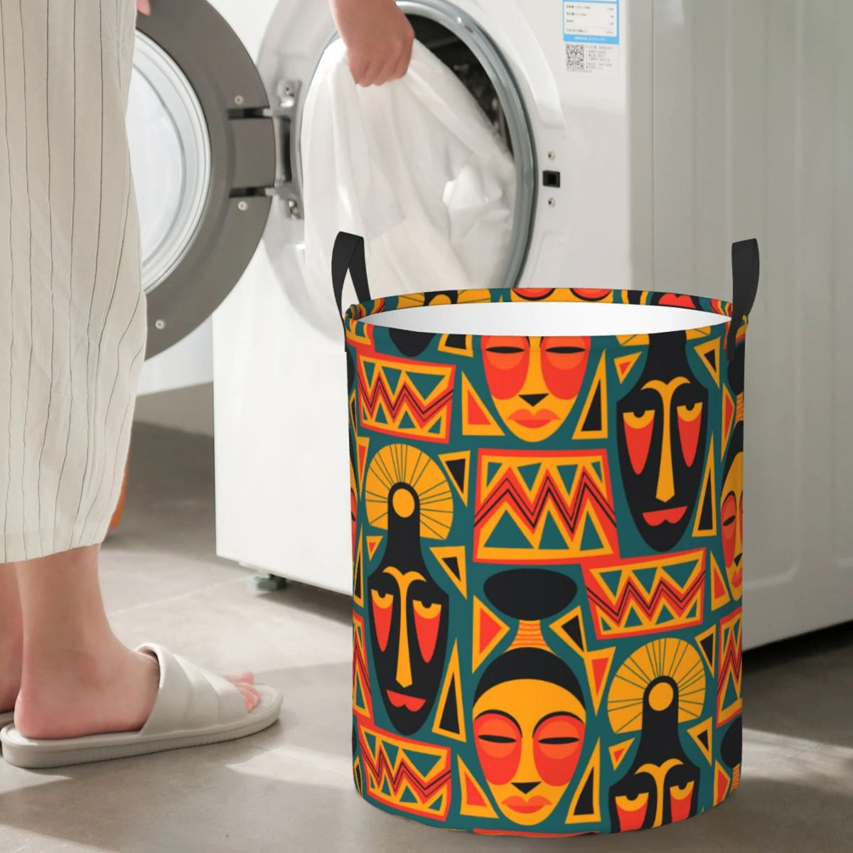 Waterproof Laundry Hamper with Handle X42135