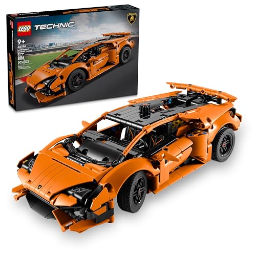 Orange Technic Building Toy Car R422