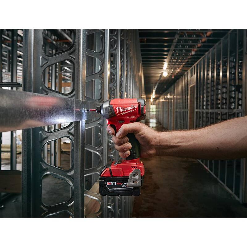 18V Lithium-Ion Brushless Cordless 1/4 in. Hex Impact Driver F887325