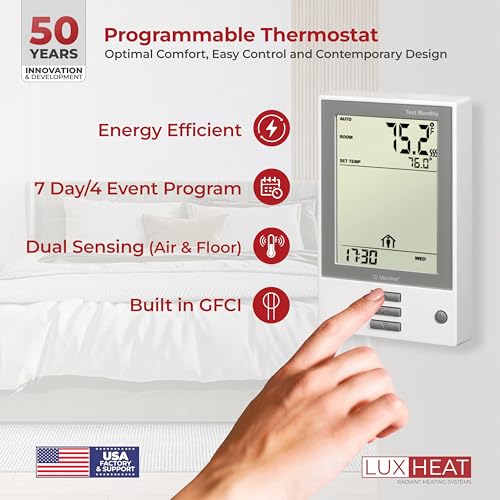 120v Electric Radiant Floor Heating System Mat Kit F246