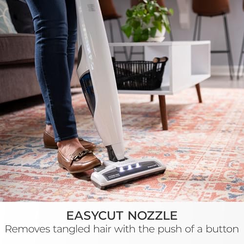 Cordless Stick Vacuum 2-Speed 2-in-1 Handheld White Z107