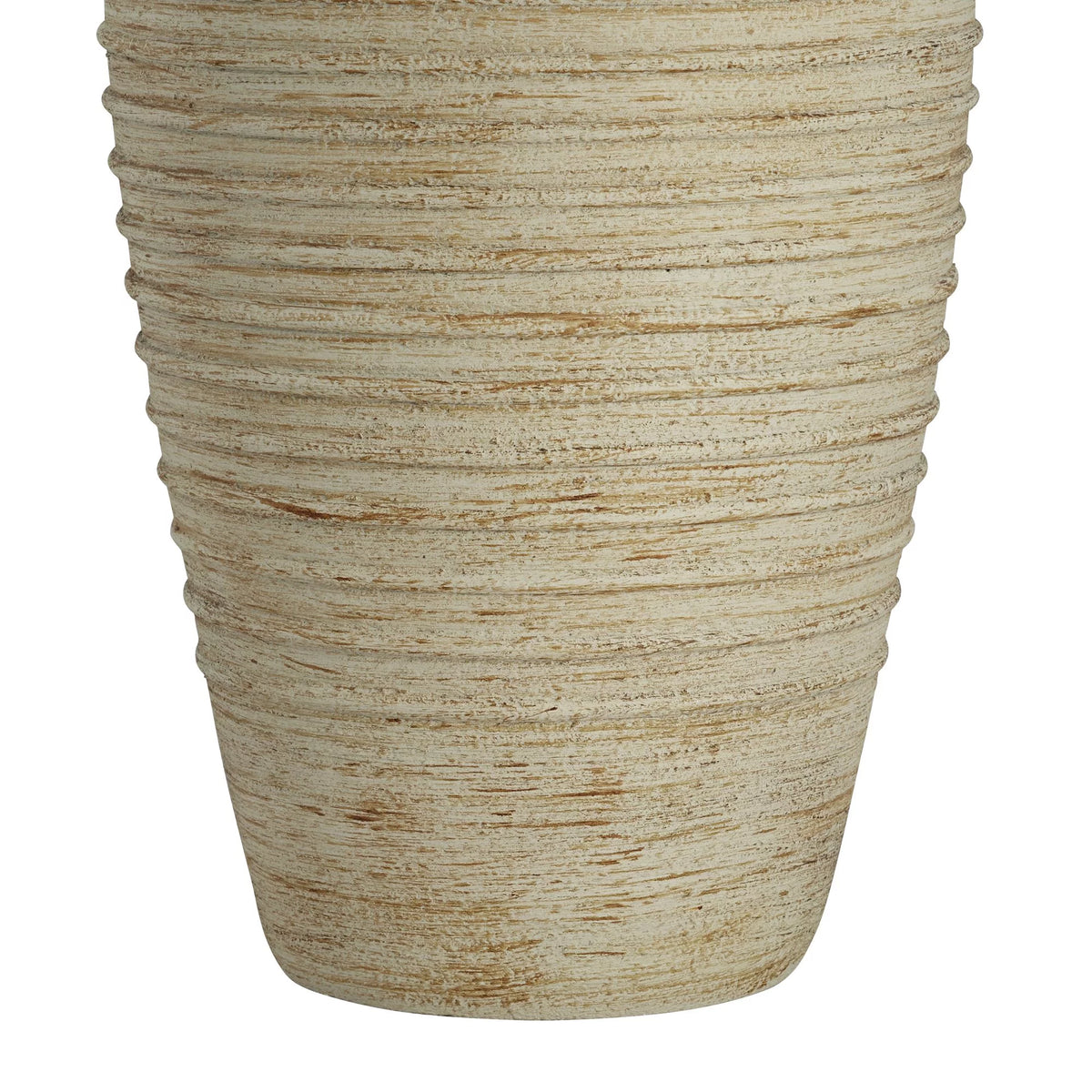 28" Tall Table Lamp with Cream Linen Drum Shade V74842