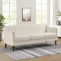 3 Seater Velvet Sofa with Removable Cushions H292808