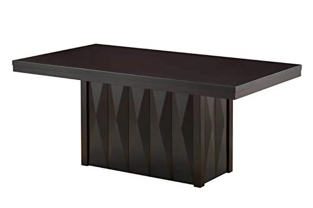 7-Piece Wood Dining Room Set Table & 6 Chairs W54028