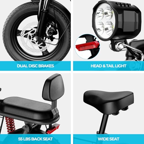 14” Tire 500W Electric Scooter with Seat Z81606