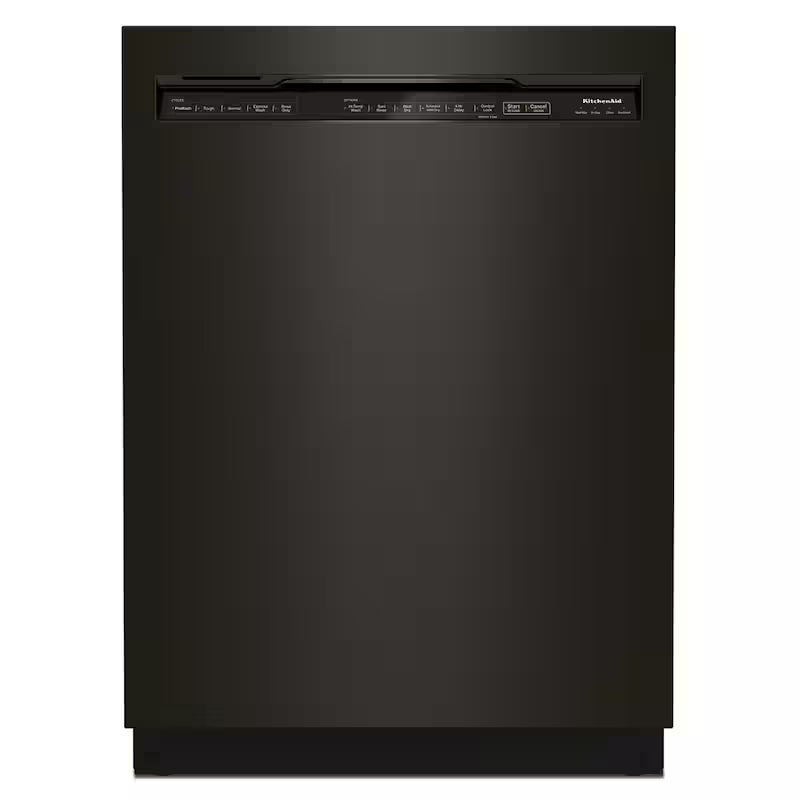 Black Stainless Built-in Dishwasher with Stainless Steel Tub V532