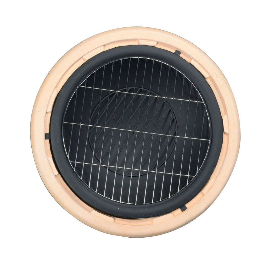 27 inch Round Wood Burning Fire Pit H403