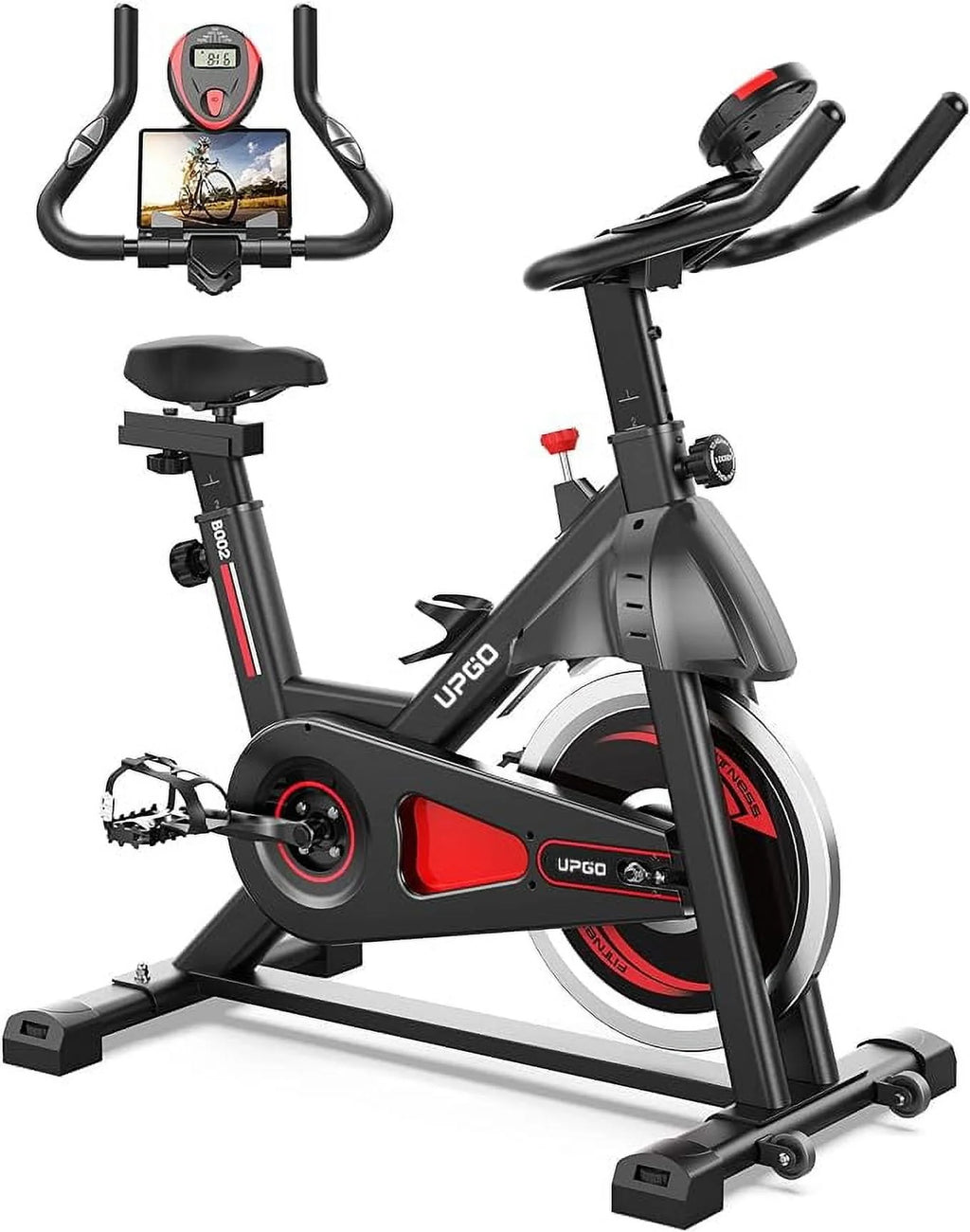 Magnetic Indoor Cycling Bike with 35lbs Flywheel I99338