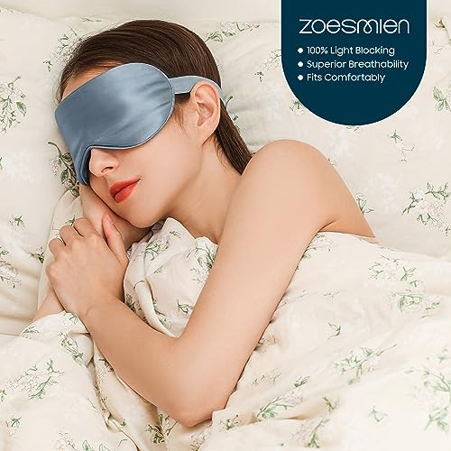 100% Mulberry Silk Sleep Mask Adjustable Strap E594450