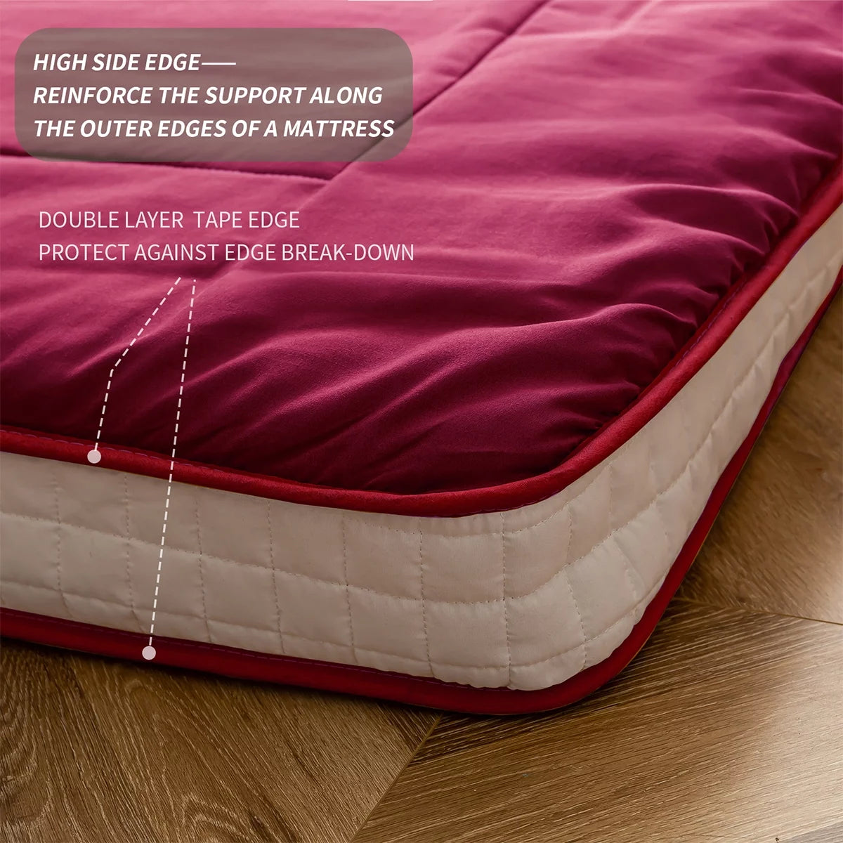 Futon Mattress Dark Grey Twin M483294