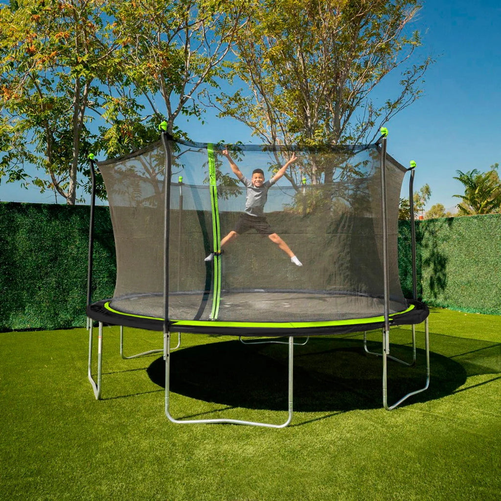 14ft Trampoline with Enclosure B85309
