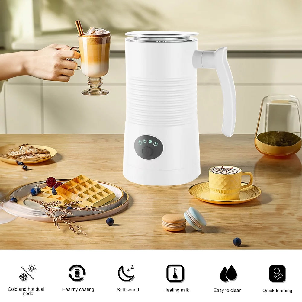 4 in 1 Electric Milk Frother and Steamer Y444