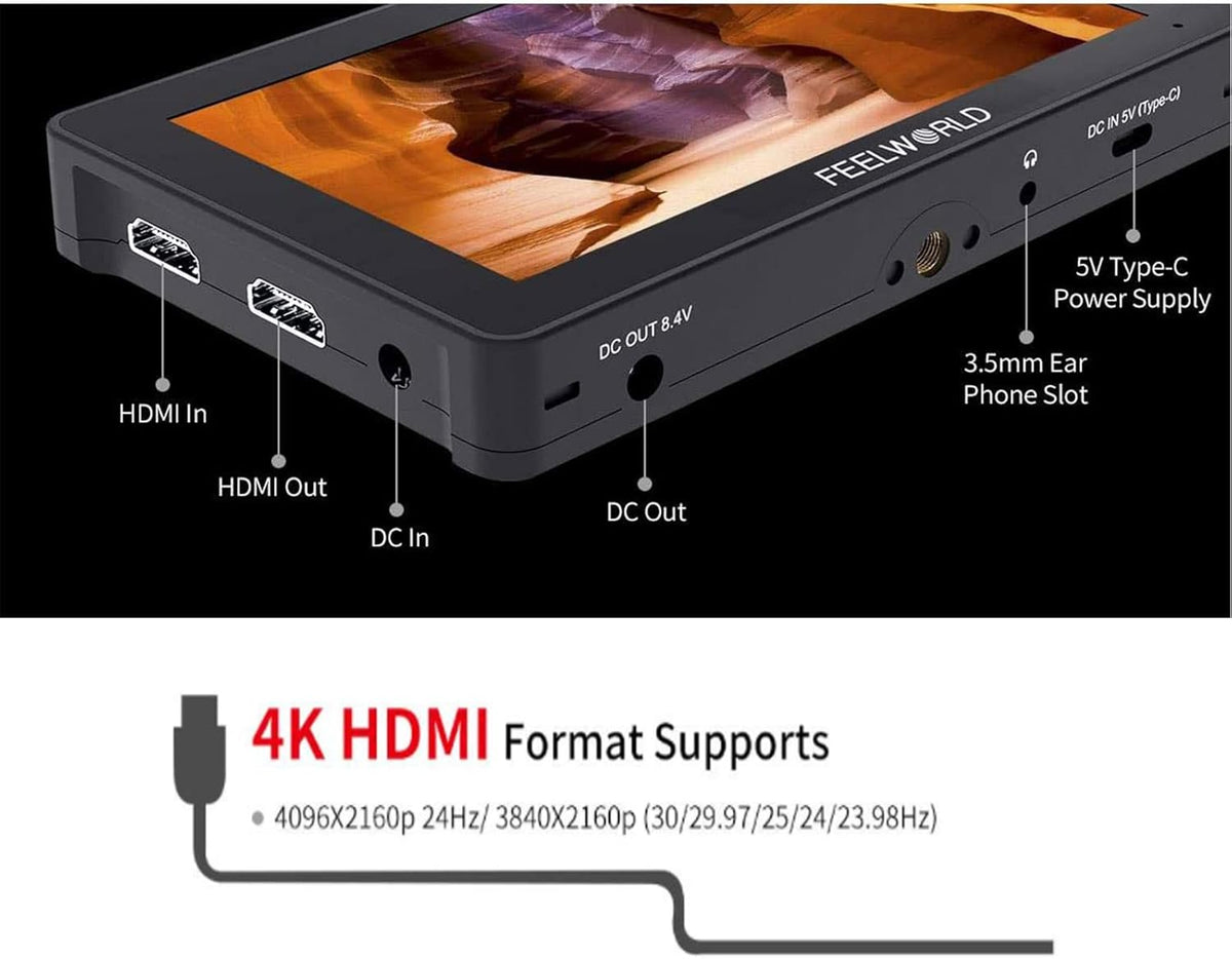 5.5 Inch Touch Screen DSLR Camera Field Monitor with 3D LUT C5564