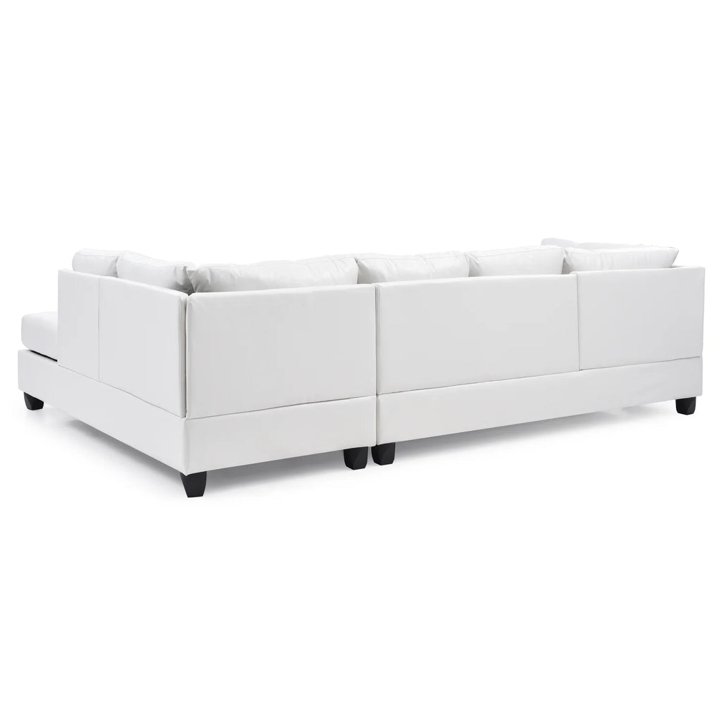 White Sectional G324