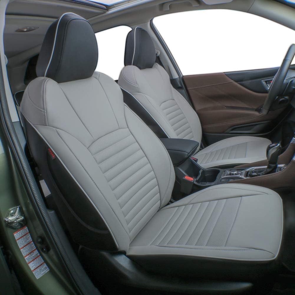 Custom Fit Full Set Car Seat Covers Leatherette Black Z94990