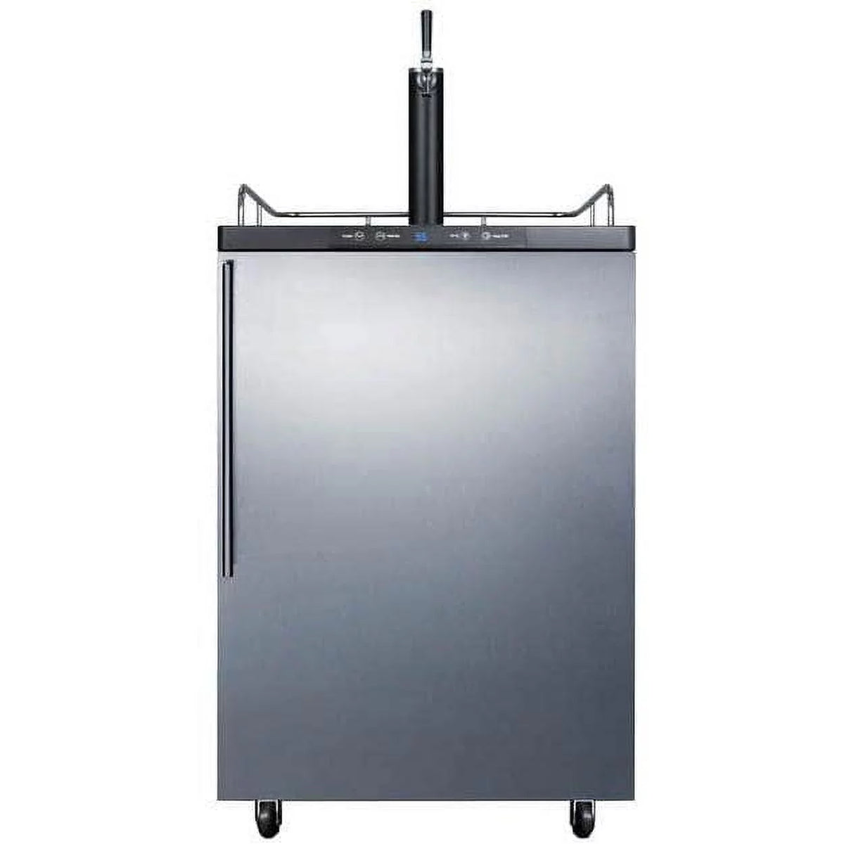 24" Stainless Steel Outdoor Beer Dispenser with Single Tap S5340