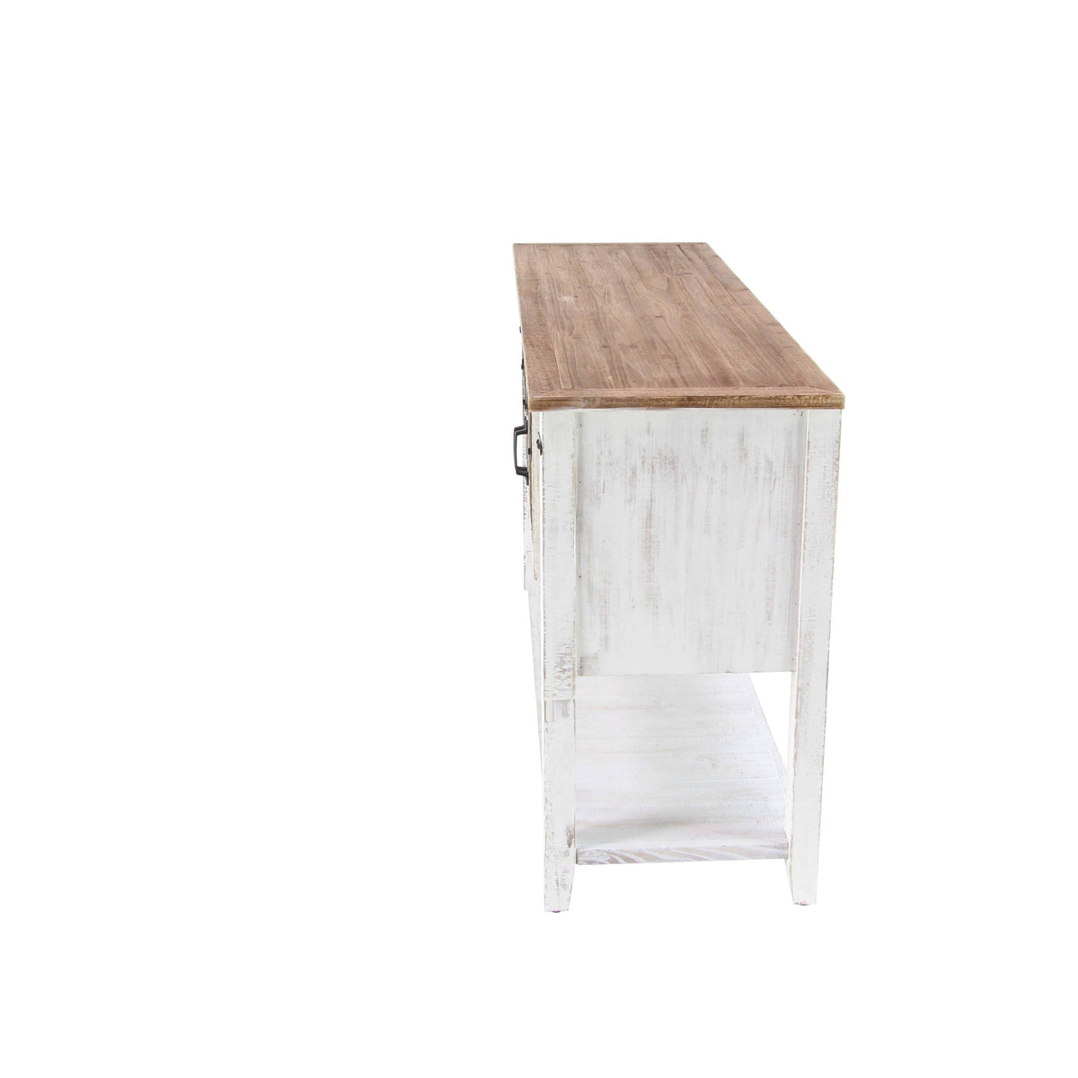 Wood and Metal Console Cabinet Y1364