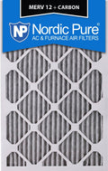 8x20x1 Pleated MERV 12 Carbon Air Filters QTY 24 R15858