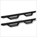 Matte Black Aluminum Hoop Drop Step Side Nerf Bars Running Boards U790821