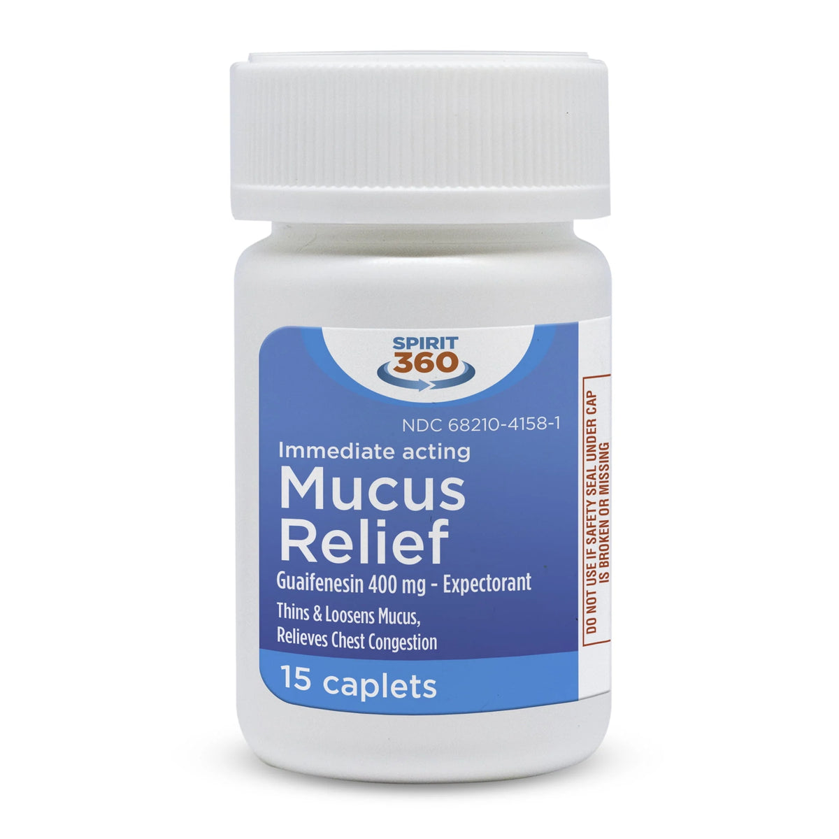 15 Caplets Mucus and Phlegm Relief Caplets C6832