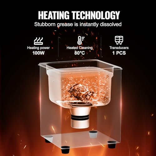 10L Stainless Steel Ultrasonic Cleaning Machine with Digital Timer & Heater N122