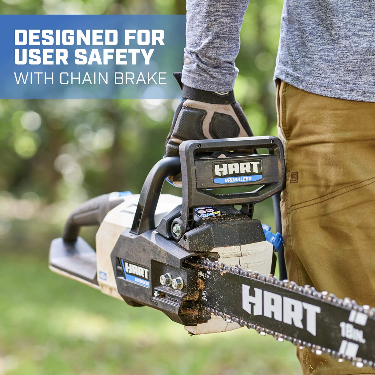 40-Volt Brushless 18-inch Chainsaw P6237