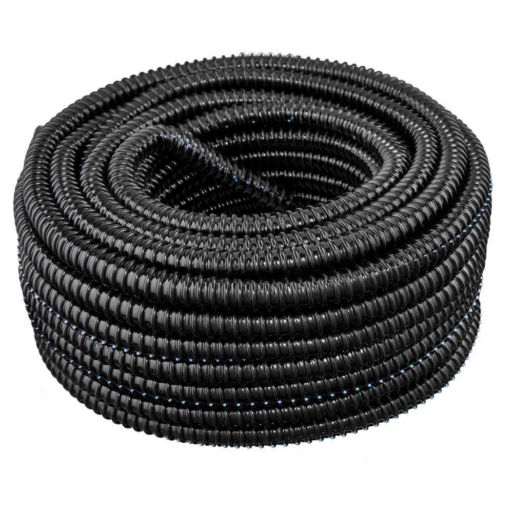 Flexible Corrugated Black PVC Split Tubing R2907