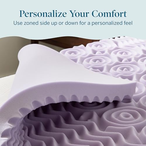 Gel Infused Memory Foam Mattress Topper Queen V850