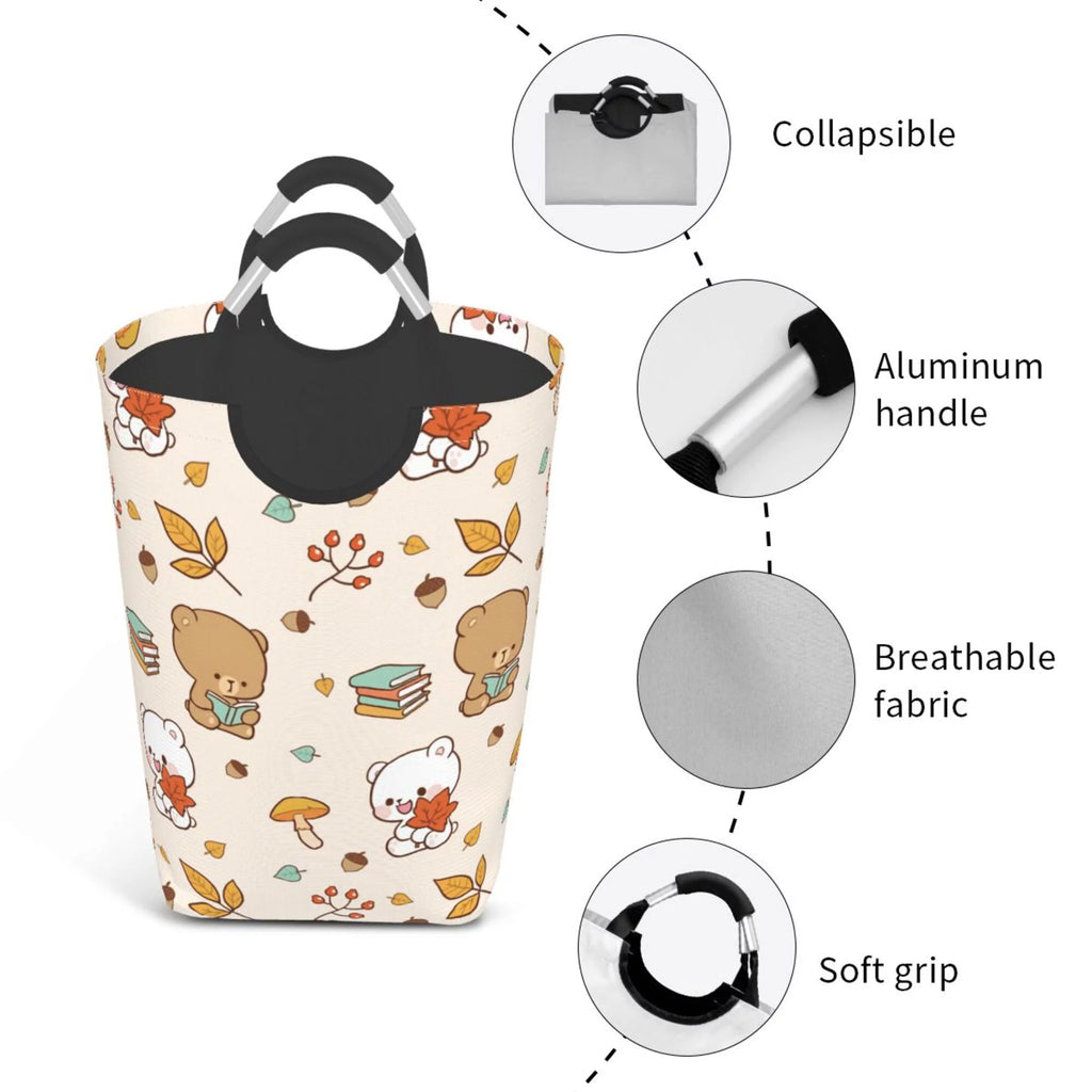 50L Rectangular Waterproof Foldable Laundry Hamper S213