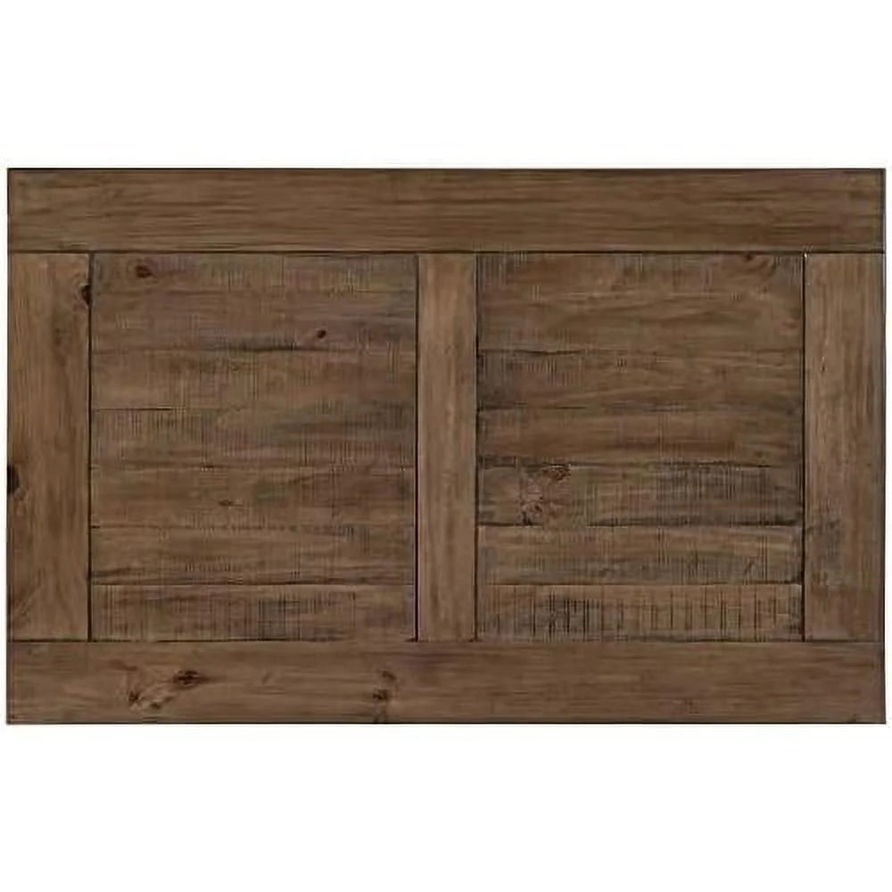Yellow Brown Solid Pine Wood Coffee Table with Storage Shelf Z9847