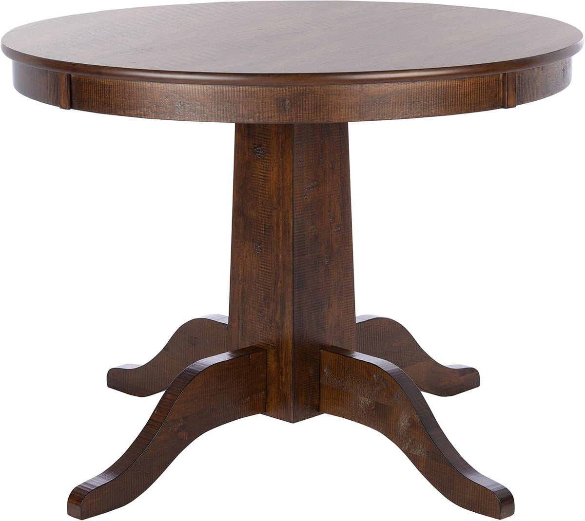 Rustic Café Brown Round Dining Table N203205