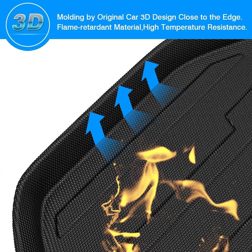 Custom Fit Cargo Liner Trunk Mat Pack of 2 D949