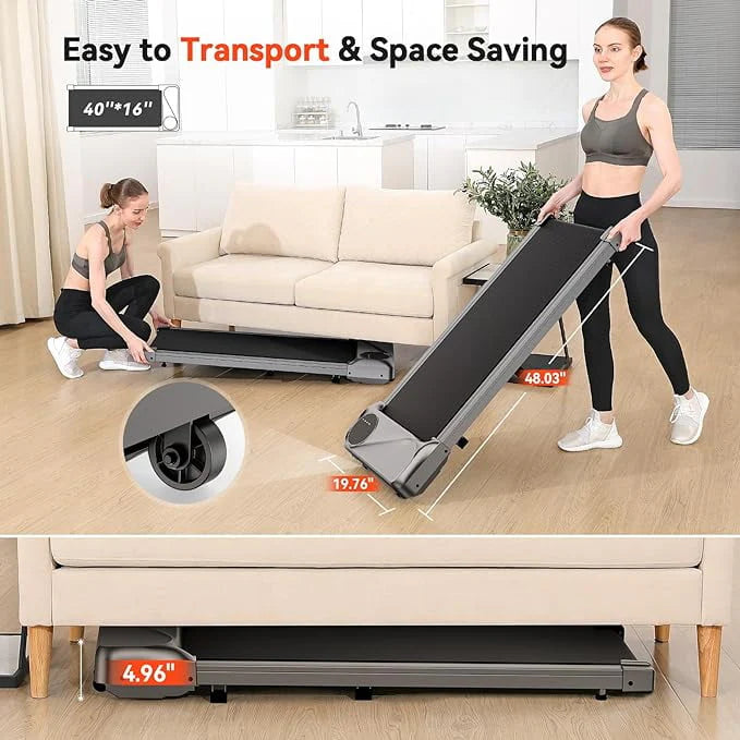 Walking Pad Treadmill 265 lbs Capacity 2.5HP E95783