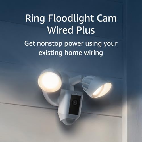 Wired Floodlight Cam with 1080p HD Video Q138