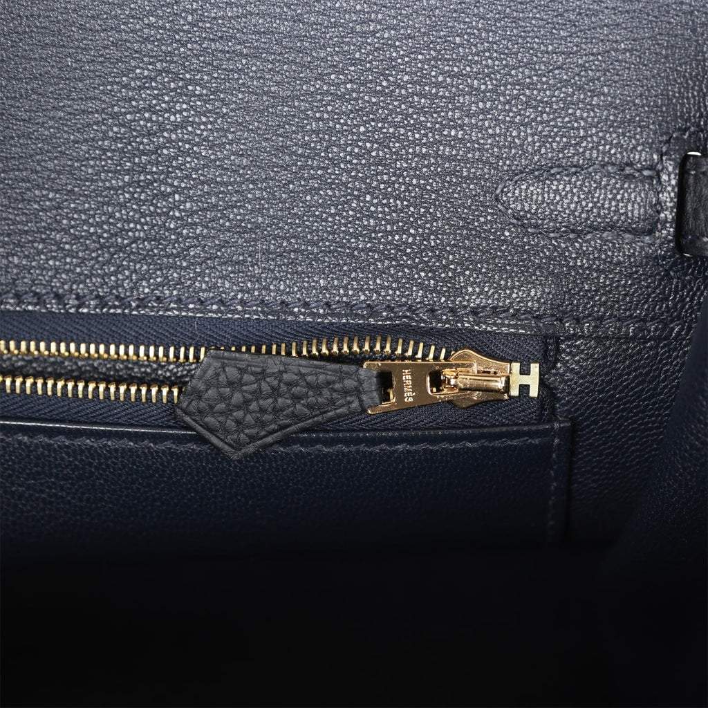 Birkin 25 Caban Togo Rose Gold Hardware L469015