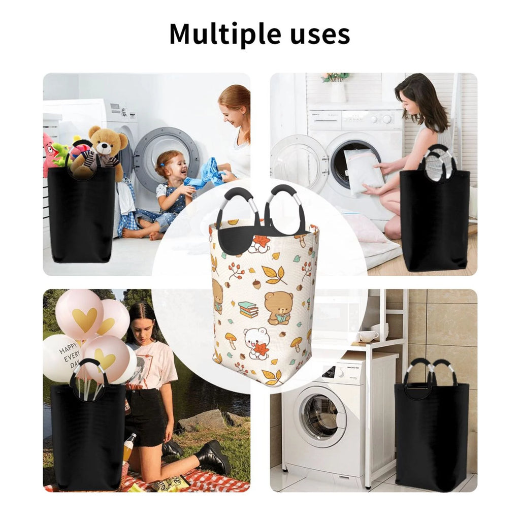 50L Rectangular Waterproof Foldable Laundry Hamper S213