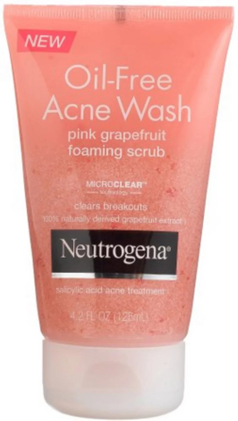 Oil-Free Acne Wash Foaming Scrub 4.2 oz Z61866