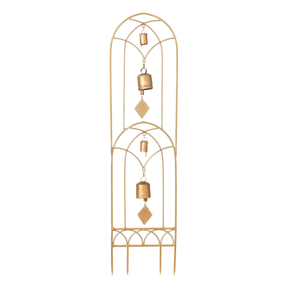 Wrought Iron Garden Trellis Arch 10" x 35" I953