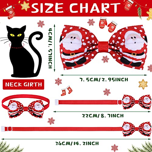 86 Pcs Christmas Dog Bows Bandanas Neckties Bowties Hairpins O696