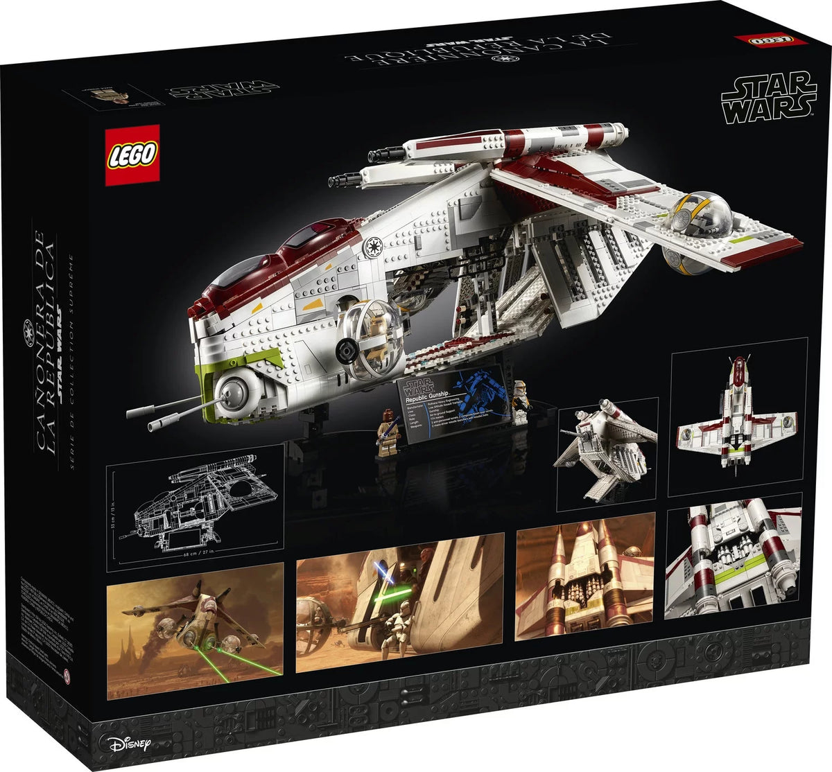 Star Wars Republic Gunship Display Model Kit M448550