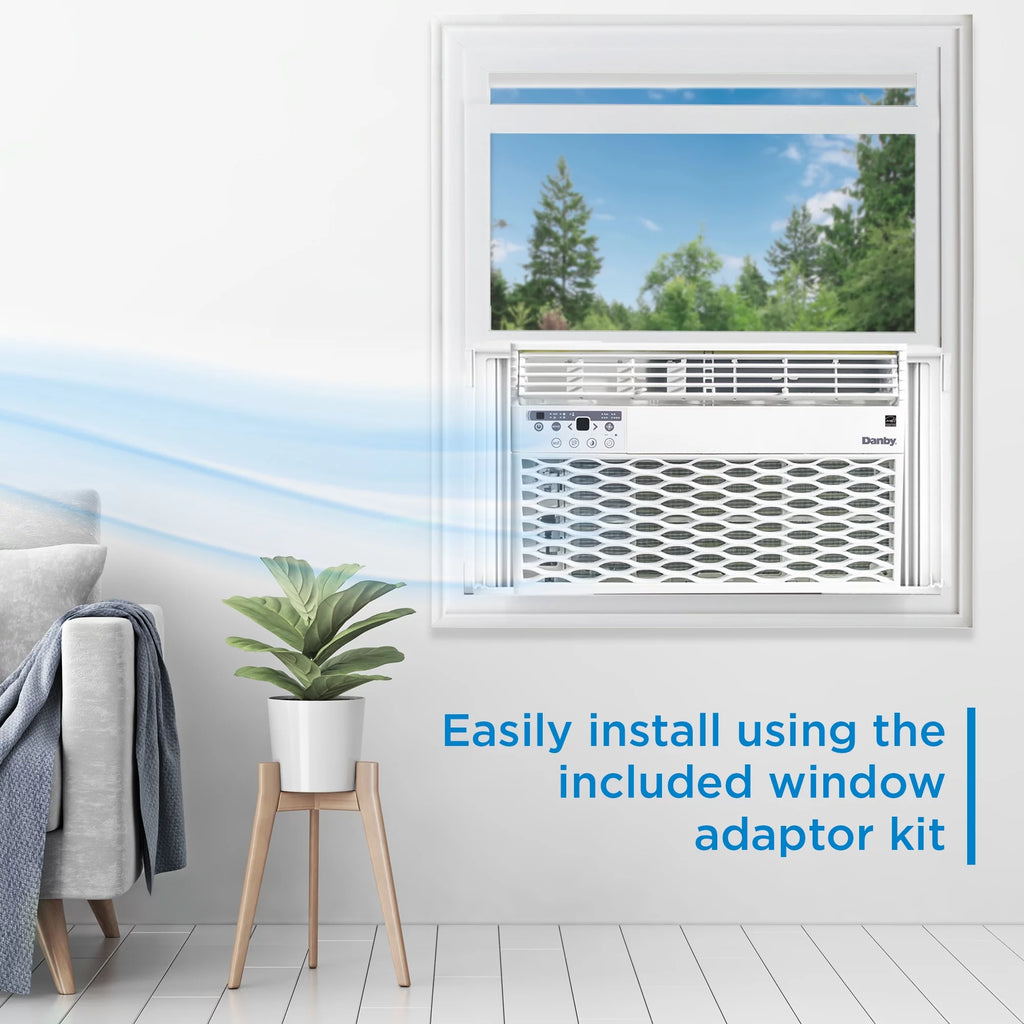 10,000 BTU White Window AC Z4173