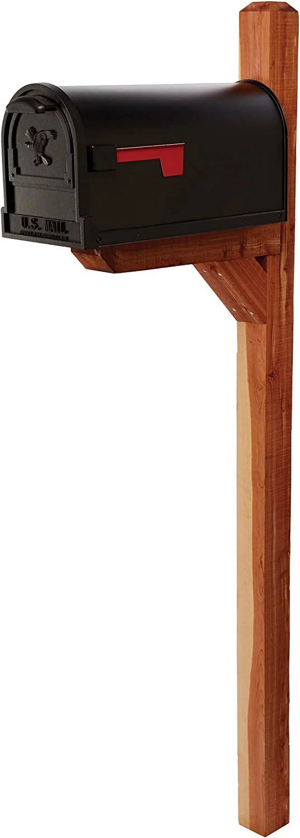 Cedar Wood Mailbox Post L537073