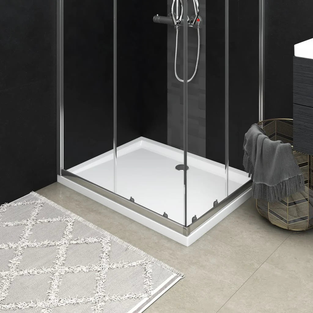 ABS Rectangular Shower Tray with Center Drain A33512