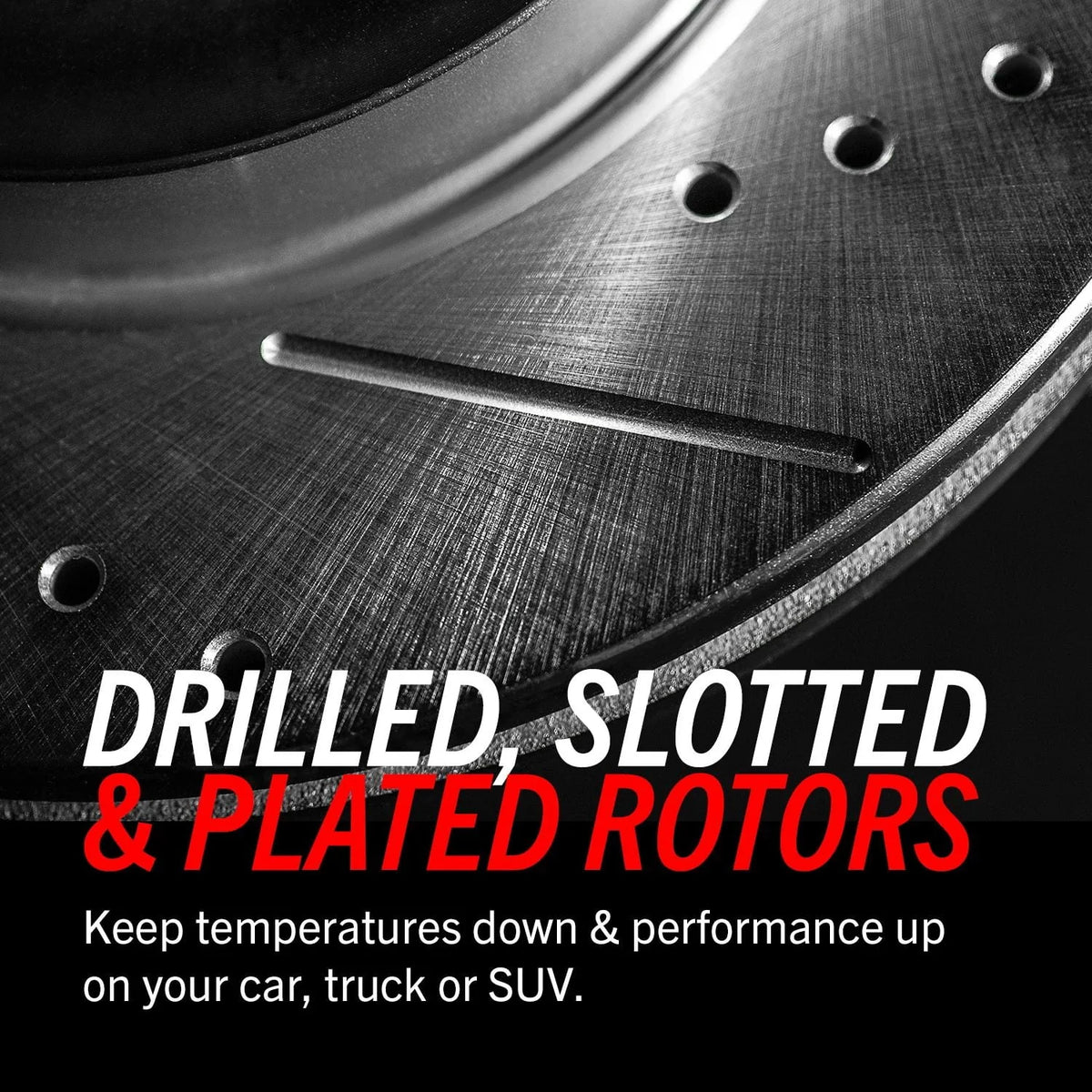 Rear Drilled & Slotted Ceramic Brake Kit A9268