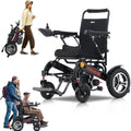 Lightweight Portable Folding Electric Wheelchair with Gel Seat Cushion K58616