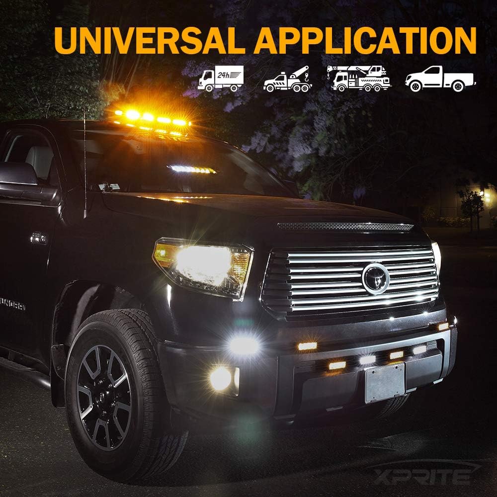 21 Inch Amber LED Rooftop Strobe Light Bar B43027