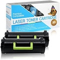 Compatible Toner Cartridge Replacement High Yield Black 2 Pack K8319
